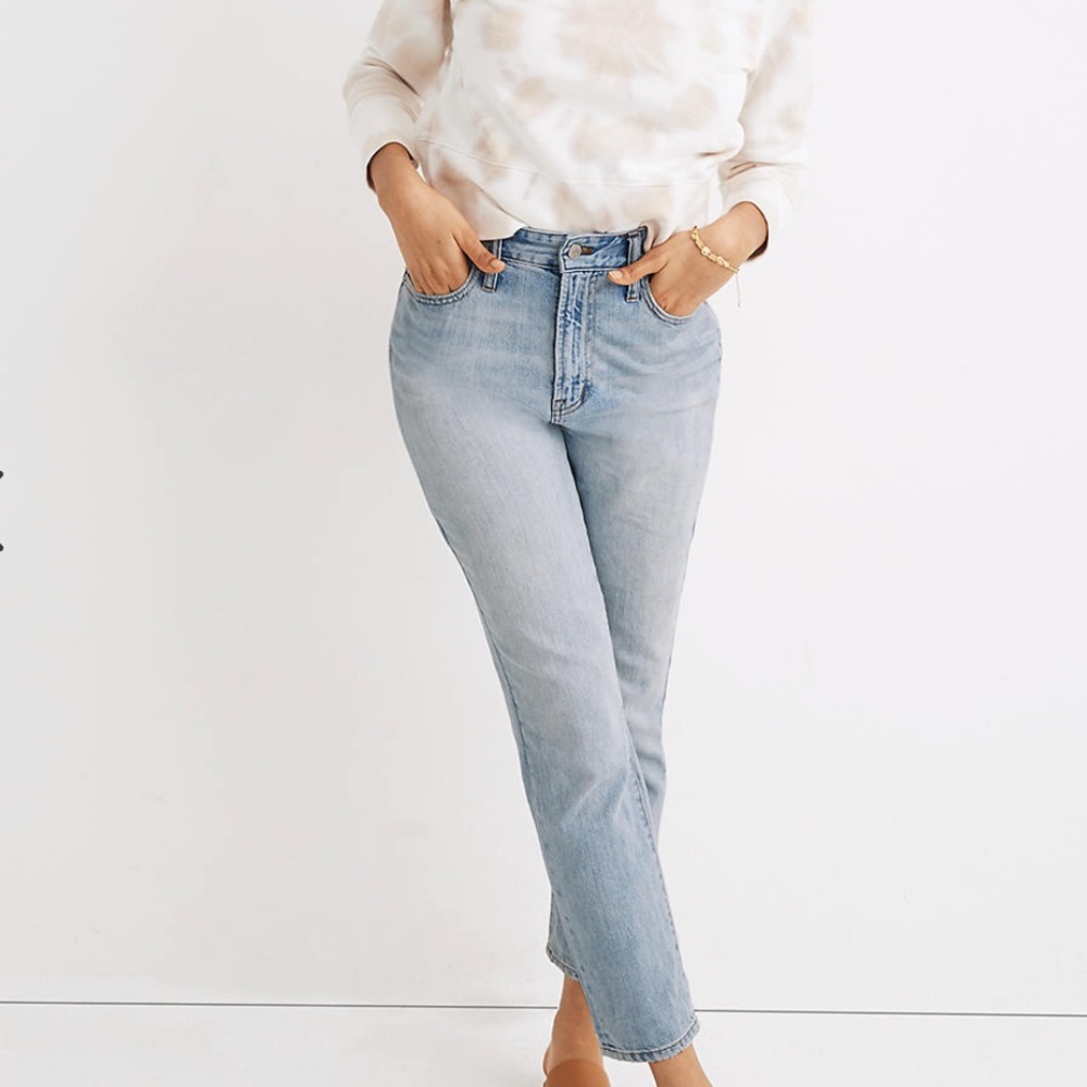 Make me an offer! Madewell Curvy Perfect Vintage Jean in Fitzgerald wash